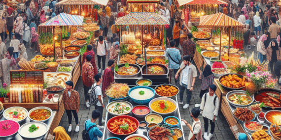 Eksplorasi Cita Rasa Otentik Makanan Khas Indonesia dalam Festival Kuliner