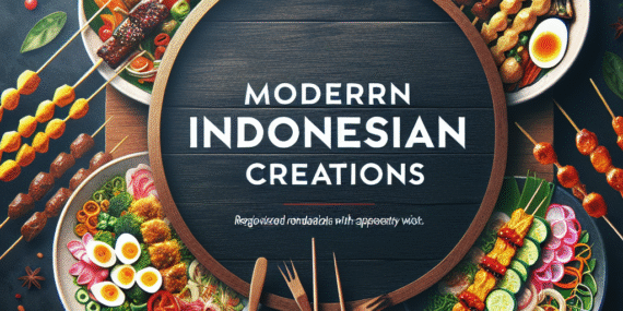 Kreasi Makanan Modern Indonesia Menggugah Selera