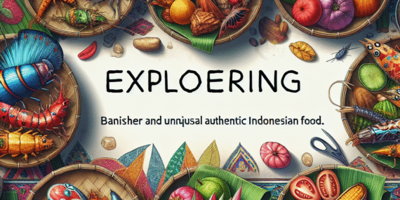 Kekayaan Rasa: Menjelajahi Makanan Aneh di Indonesia yang Wajib Dicoba