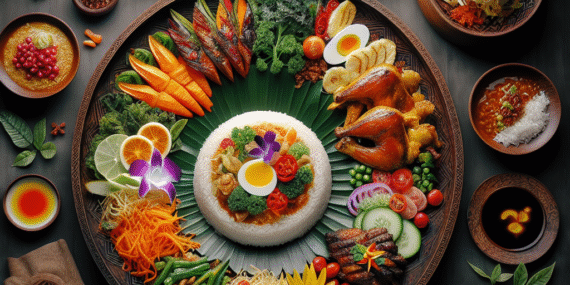Seni Plating Makanan Indonesia: Mengubah Hidangan Tradisional Menjadi
