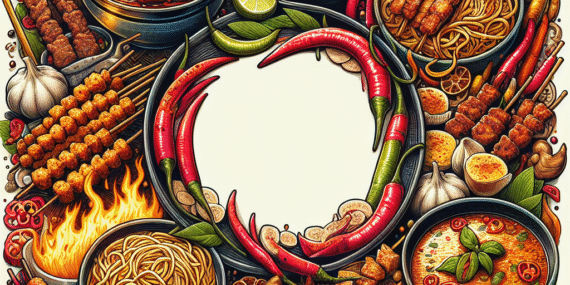 Sensasi Rasa dari Makanan Pedas Indonesia yang Mendunia