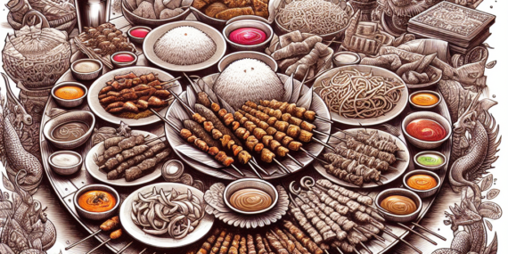 Kuliner Indonesia dalam Sketsa: Menggugah Selera Lewat Seni Visual