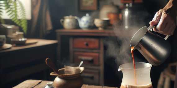Membuat Teh Tarik Tradisional yang Otentik di Rumah