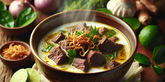 Kreasi Lezat: Resep Soto Daging Santan Tradisional yang Menggugah Selera