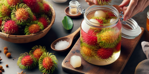 Membuat Asinan Rambutan Segar dan Nikmat di Rumah